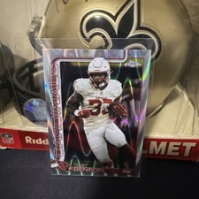 2025 Topps Chrome #7 Trey Benson Raywave - Arizona Cardinals🔥