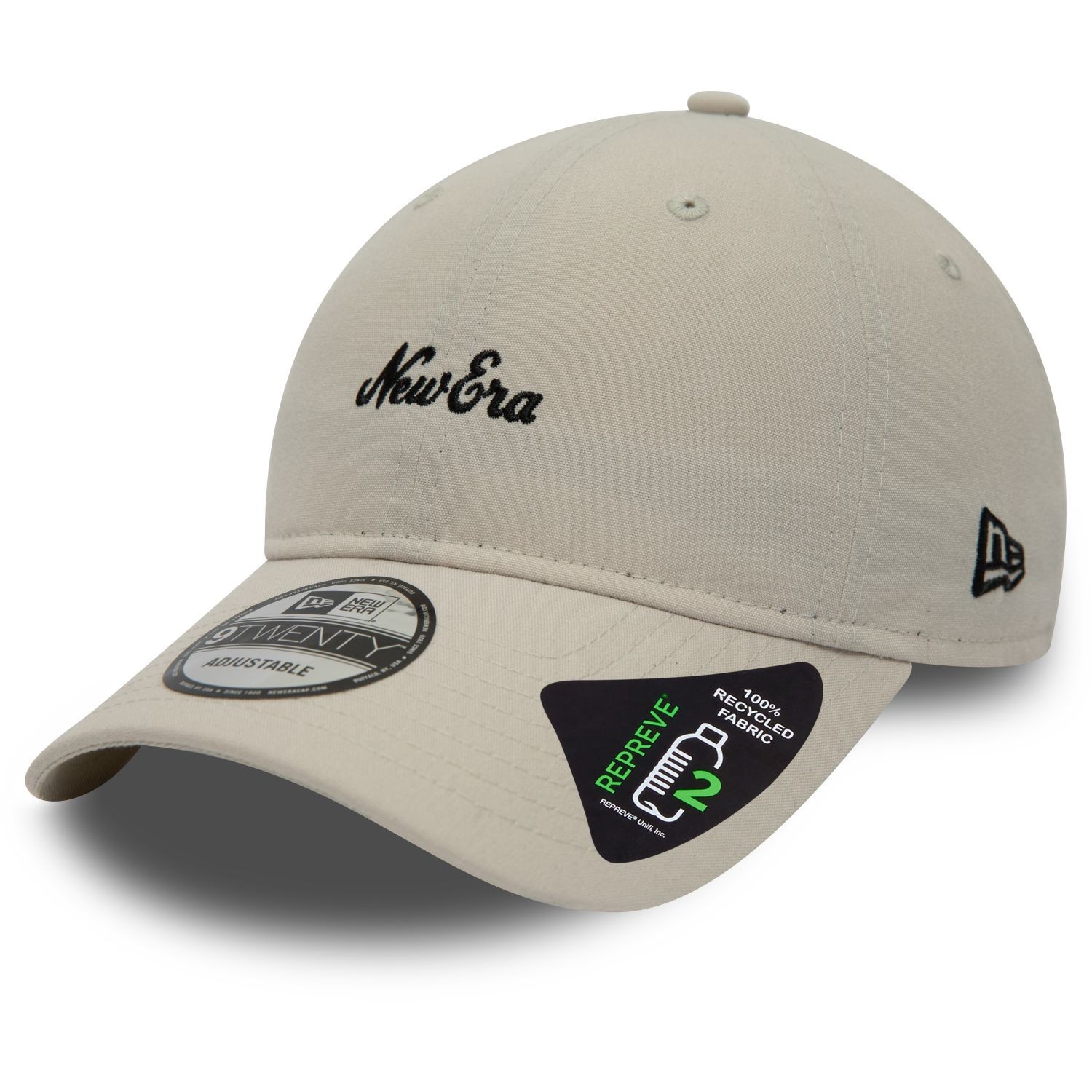 Кепка с ремешком New Era 9Twenty - ФИРМЕННЫЙ бежевый цвет SCRIPT stone 5190₽