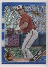 2019 Bowman Chrome Prospects Blue Shimmer Refractor 49/150 Rylan Bannon 2d7