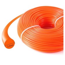 2.4ml Nylon Strimmer Wire 50 MTRS Heavy Duty Strimmer Line 0.14 per metre