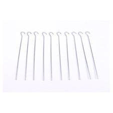 Kit de 10 piquets sardines L: 24 cm acier - sols mous