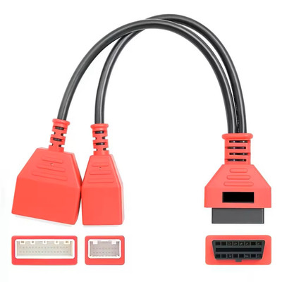 Kabel OBD Passerelle Renault Nissan 16+32 Gateway Clio 5 Bypass SGW OBD2 Captur