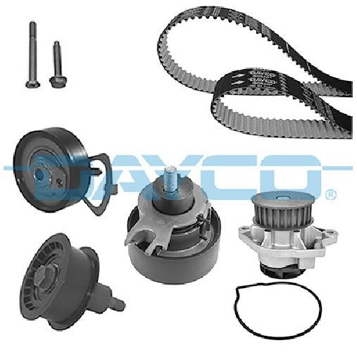Wasserpumpe + Zahnriemensatz FüR Seat Ibiza 6J 6L 6P 1.4 02 Bis 15 Dayco BAD Neu-image