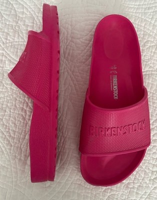 BIRKENSTOCK Pink Barbados Eva Rubber Slides Pool Flip Flops Sandals 9 / 40