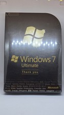 Microsoft Windows 7 Ultimate Developer Team Thank You Edition - Sealed Box Rare