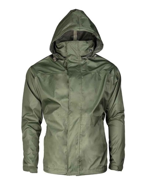Regenjacke Mil-Tec® Oliv, NäSseschutz, Outdoor, Military, Camping -NEU--image