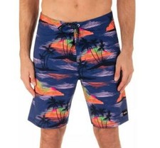 Hurley Men's Phantom Eco Weekender Boardshorts Size 32 Blue