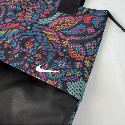 Nike Radiate training tote gym bag shoulder bag cross stitch style