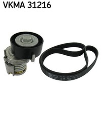 Keilrippenriemensatz SKF VKMA 31216 für AUDI VW POLO BORA A2 SEAT SKODA IBIZA 4