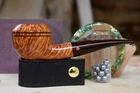Moretti Pipe Rhodesian Freehand Cumberland Stem Hand Cut