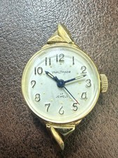 vintage ladies waltham watch - Mechanical - 17 Jewel - Runs But Stops