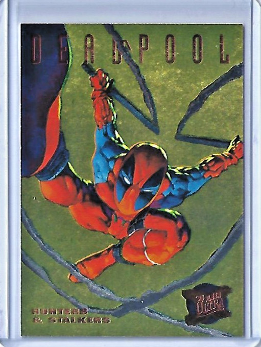 1995 Fleer Ultra Marvel X-Men Deadpool Hunters & Stalkers Insert #3