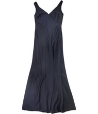 Ralph Lauren Womens Debbyann Gown Dress, navy, 4