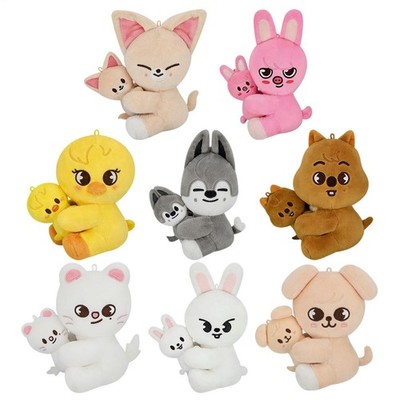 Stray Kids SKZ POP UP dominATE: celebrATE Merch SKZOO MAGNET PLUSH SET
