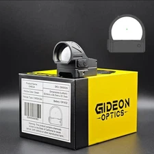 GIDEON OPTICS OMEGA 3MOA/45MOA Red/Green Circle Dot Reticle Sight RMR Footprint