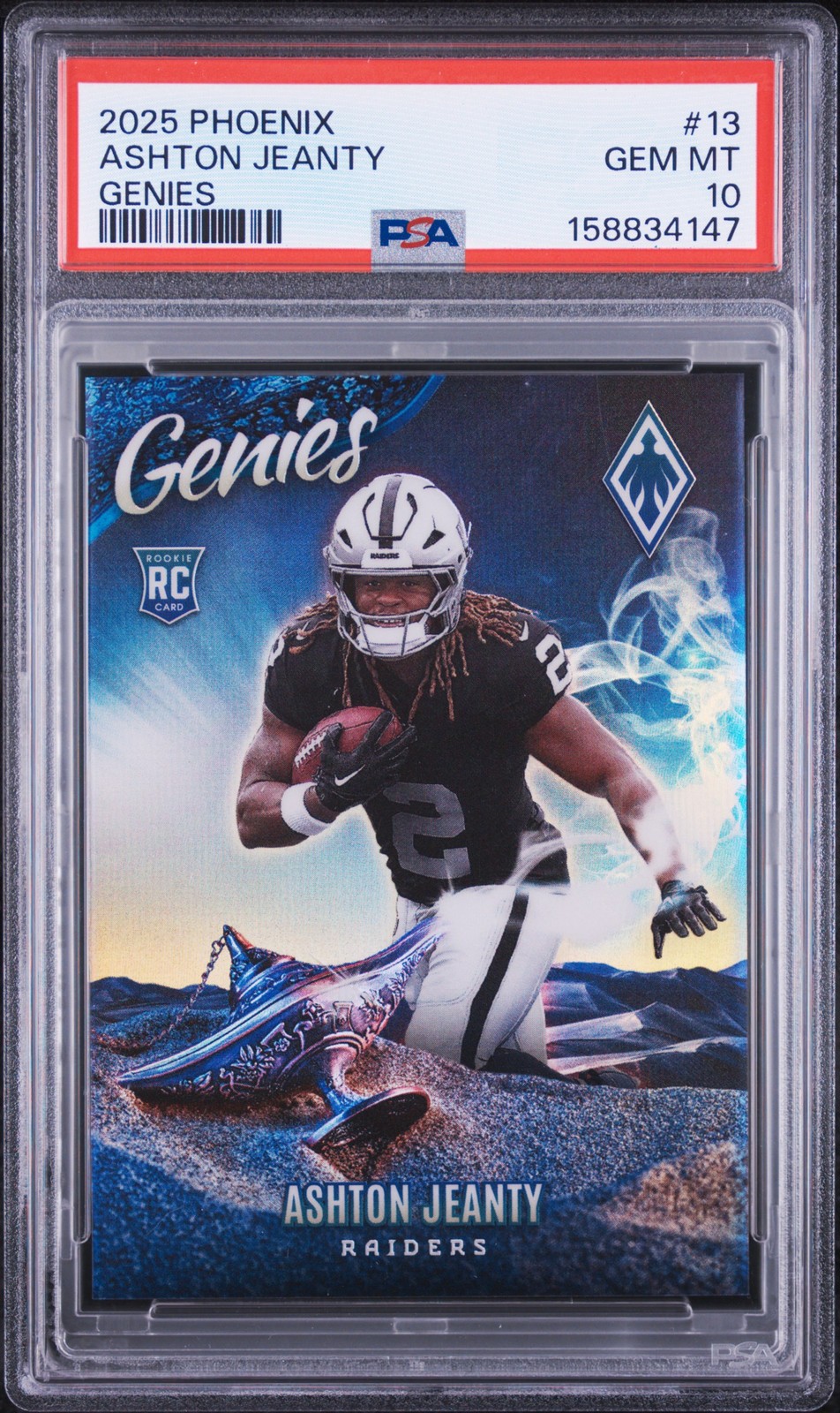 Ashton Jeanty Panini Phoenix Genies #13 Base