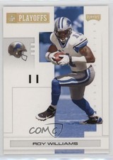 2007 Playoff NFL Playoffs Gold 203/299 Roy Williams #33 n1u