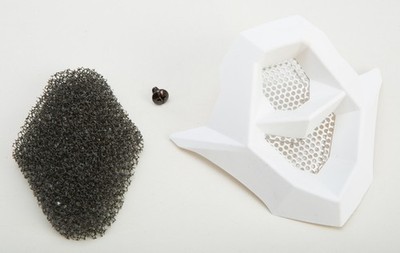 G-Max Mouth Vent for MX-86 Helmets - Matte White - G086003