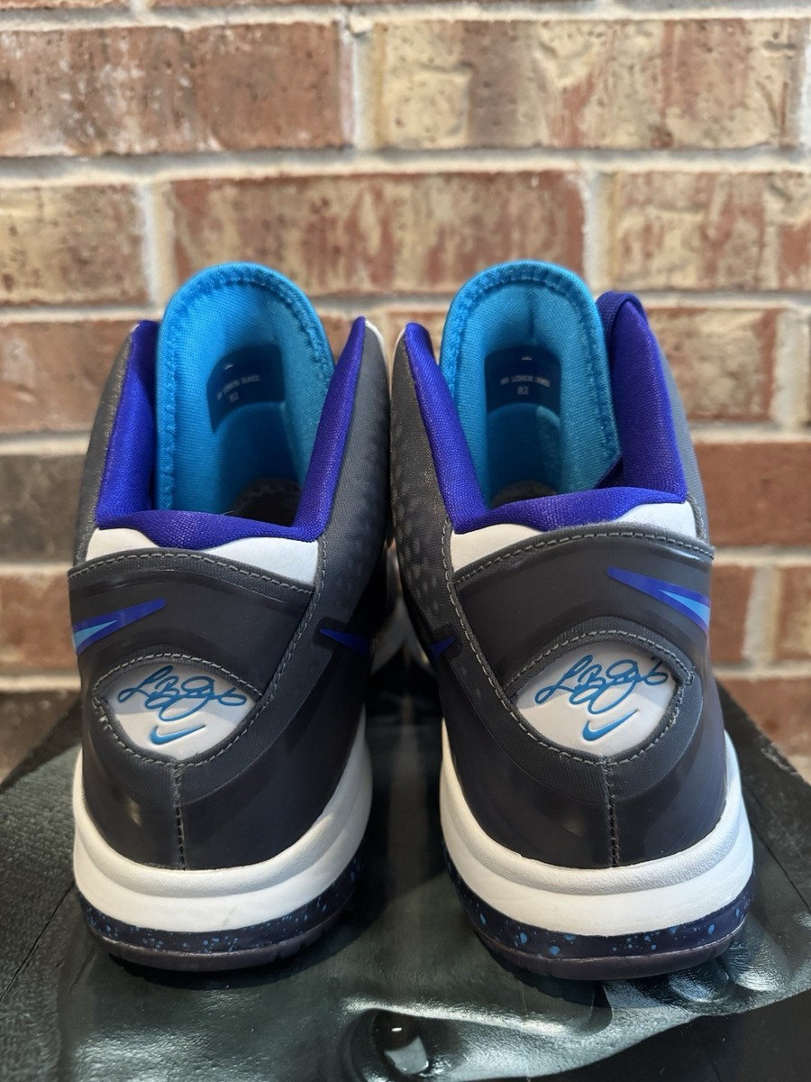 Nike Lebron 8 V/2 Summit Lake Hornets Grey Orion Blue 429676  display picture 3