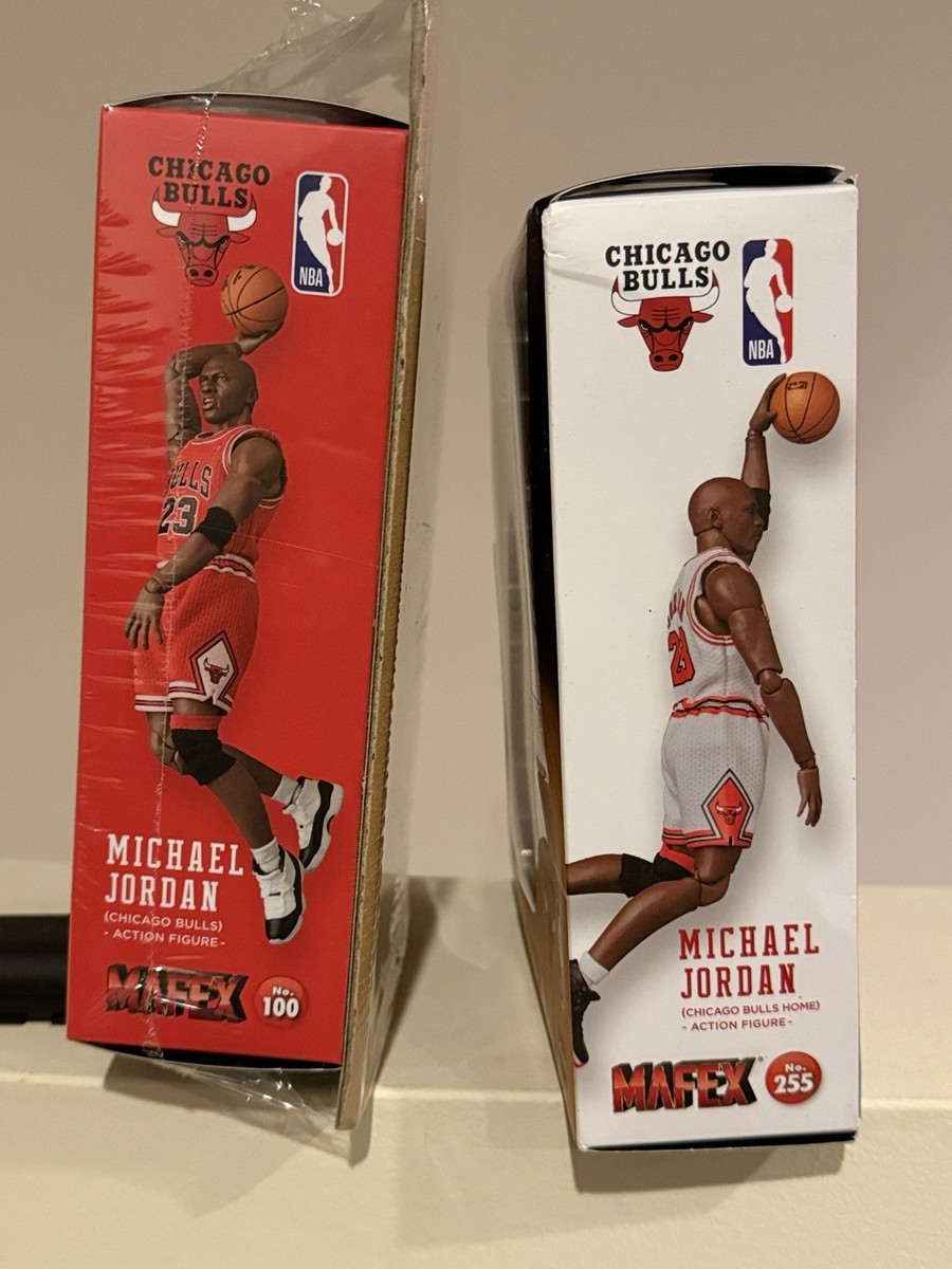 Mafex MEDICOM Michael Jordan* Figures No.100 and No.255 New | eBay