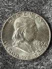 Franklin Half Dollar 1963 50C Silver Coin Circulated Uncertified (31)