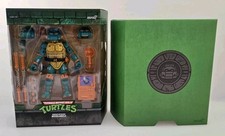 MIB Super7 Ultimates TMNT Warrior Metalhead Michaelangelo Figure 7 Scale