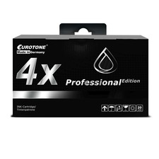 4X Eurotone PRO Ink BLACK Alternative For Epson Home XP-312 XP-215 XP-205