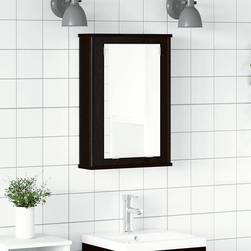 Armario con Espejo de Baño Mueble de Almacenaje Madera de Ingeniería vidaXL - Imagen 2 de 75