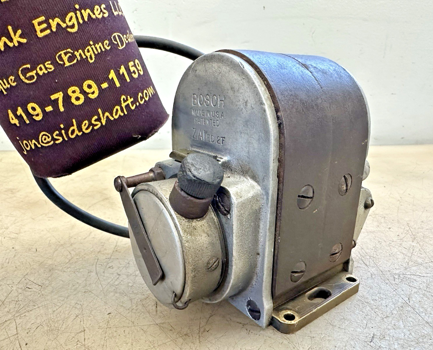 BOSCH ZA1 SINGLE CYLINDER MAGNETO Ser No. 2476260 for MOTORCYLE Hot Hot MAG