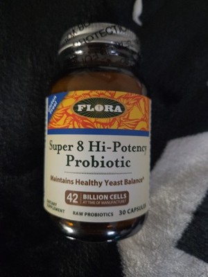Probiotic Super 8 Hi - Potency Probiotics 42 bilion cells  30 Veg  10/2026