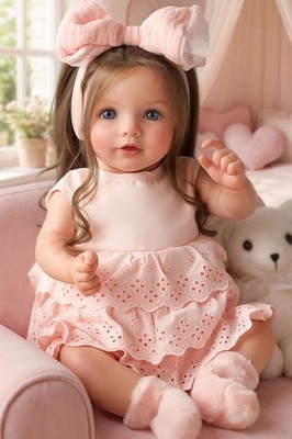 Babeside lebensechte Reborn Baby Puppen Dara - 20 Zoll realistische - Newborn Babypuppe