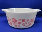 REALLY NICE PINK GOOSEBERRY PYREX 474-B 1 1/2 QUART BOWL
