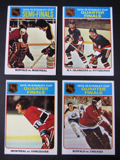 1975-76 Topps NHL Hockey #3 #4 #5 #6 Quarter Finals Semi-Finals EX/MT NM