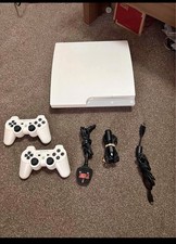 *Limited Edition* White PS3 Slim 320gb With 2 Controllers And Leads
