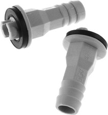 Drain Straight Connector 2PCS 3 5 Inch 15mm AC Drain Hose Connector Straight