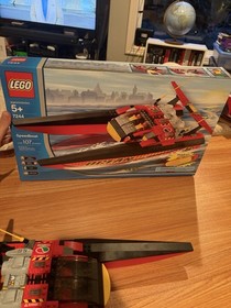LEGO CITY: Speedboat (7244) With BoxIncomplete. Missing Both Minifigs, And Motor