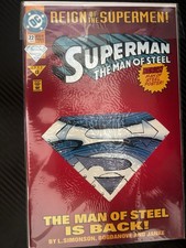 DC Comics Superman The Man of Steel 22 Bonus Poster Superhero Comic Book
