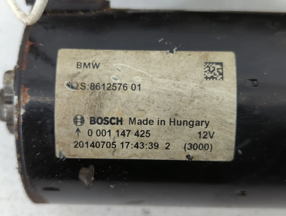 Solenóide motor de arranque de carro 2014-2016 BMW 428I fabricante de equipamento original NK24F - Imagem 2 de 4