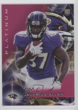 2015 Topps Platinum Rookies BCA Refractor 3/10 Javorius Allen #133 0c3