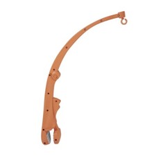 Baby Room Decoration Grain Plastic Bed Crib Mobile Hanging Arm Bracket