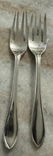 Pair VIH1 by Viner & Hall Sheffield Silverplate, Epns, A1 pointed Tip, Outline 5