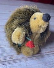 Russ Harold the Hedgehog Valentines Mini 4" Stuffed Animal Plush Rose Flower