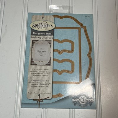 Spellbinders Designer Series Wedding Collection  S6-082 New