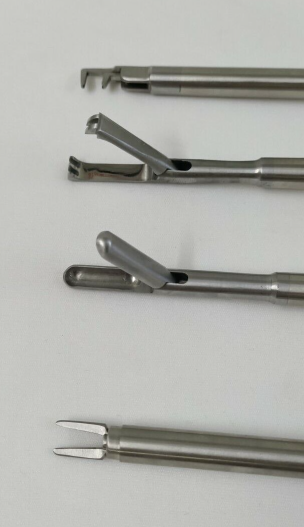 Gallbladder Extractor Laparoscopic Gall Blader Extractor/Spoon Forceps/Clip Applicator 10mm ...