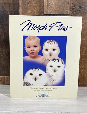 Vtg 1992 Morph Plus for the Commodore Amiga by ASDG Inc. on 3.5 Diskettes