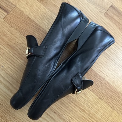 Maus & Hoffman Moratti Yacht Black Leather Loafers Men