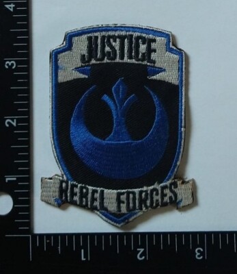 Star Wars 'Justice Forces' Lucasfilm Embroidered Iron On Quality Patch