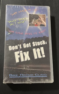 New Don t Get Stuck: Fix It VHS Tape-Bike Repair Clinic- 4H  Coop. Curriculum