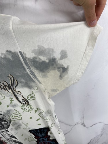 Camiseta de diseñador Christian Audigier Los Angeles sobreimpresión M - Imagen 8 de 16