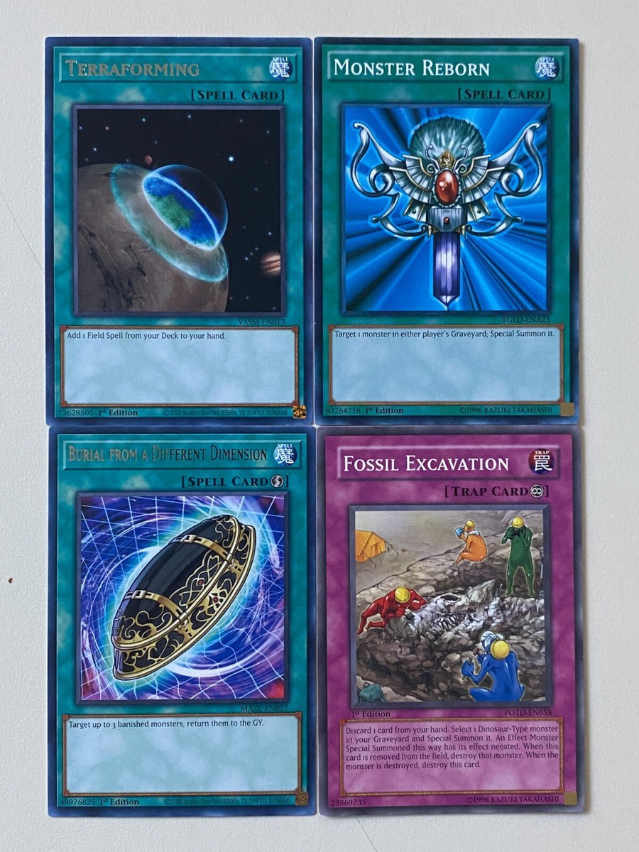 Yugioh Dinosaur Deck Ash Blossom Joyus Spring Megalosmasher Phoenix - Free  Pack